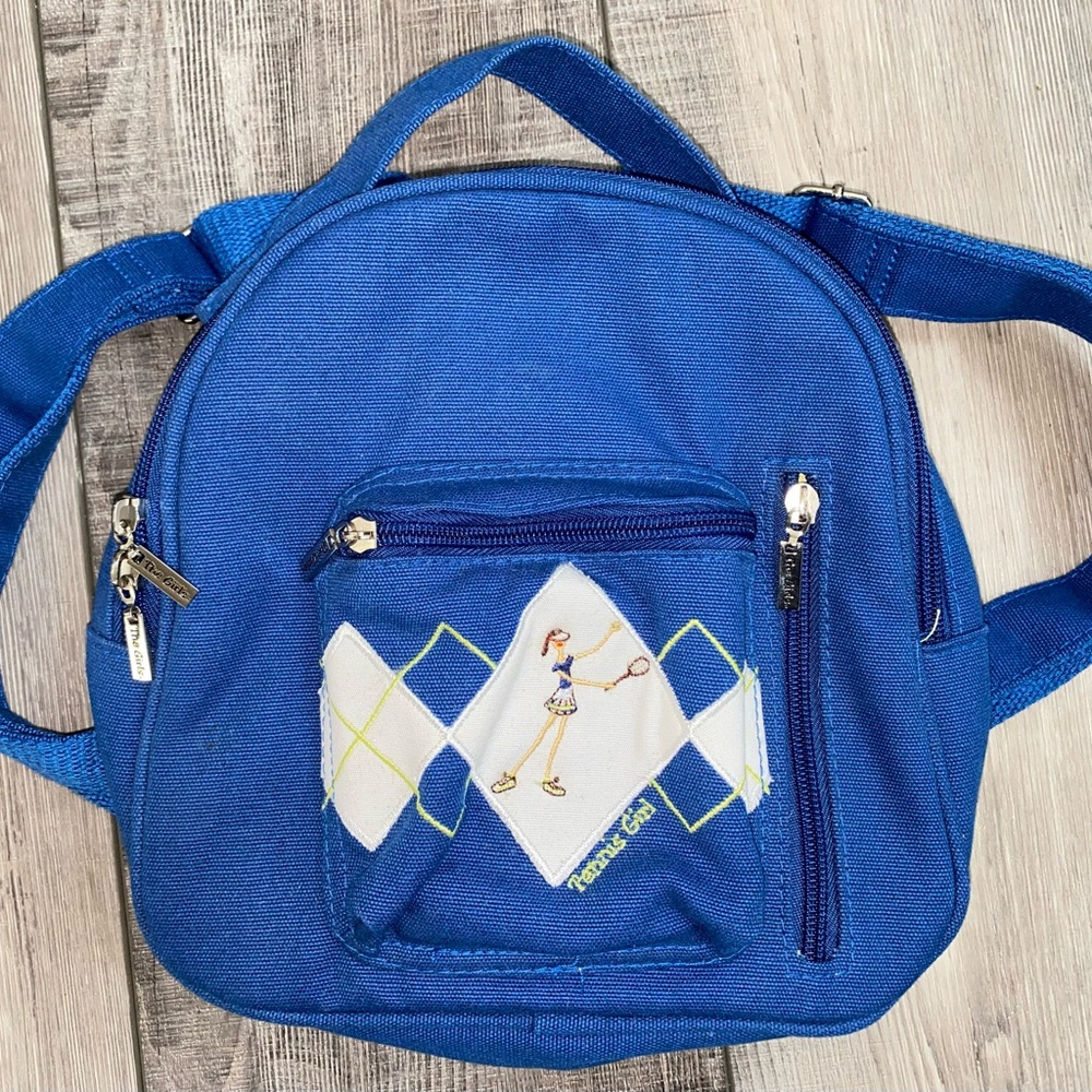 🎾 Sunny Hawaii "The Girls" Tennis Girl Sports Racket Bookbag Backpack Small